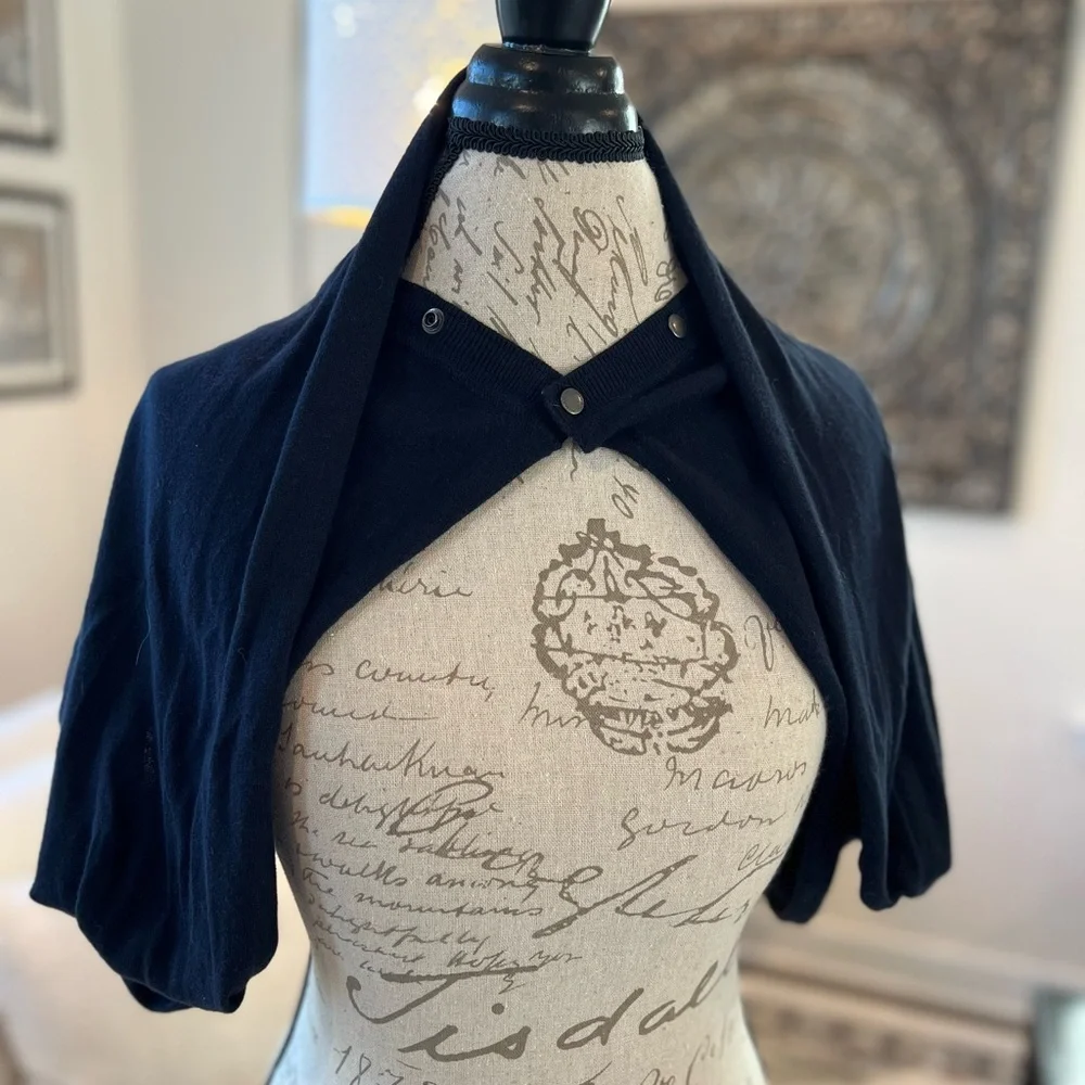 All Saints Infinity Scarf with Button Accents - Picture 3 of 10